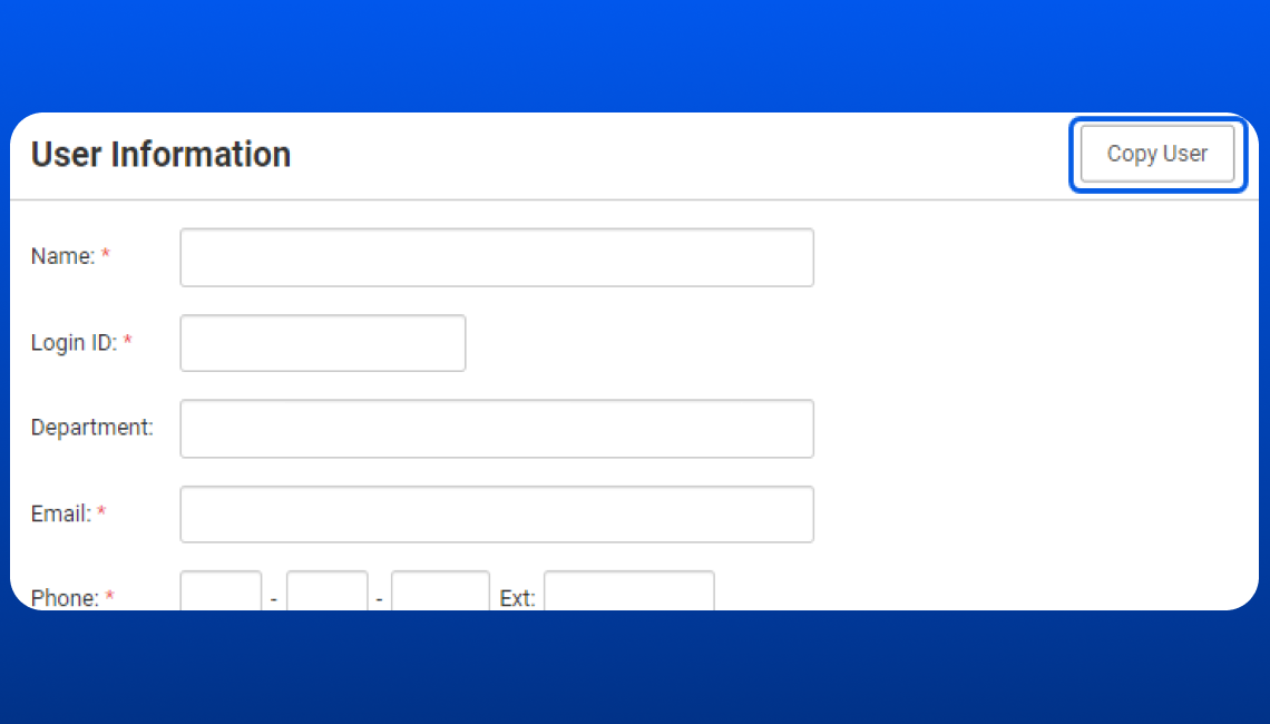 Image of Treasury Management Copy User