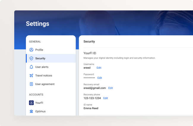 Separate Identity Profiles for Banno and Unified Identity Service