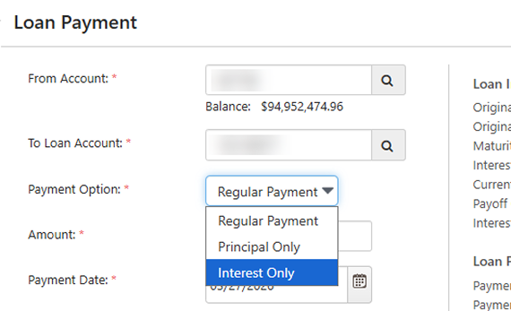 Now Available! Interest-Only Loan Payments for Treasury Management